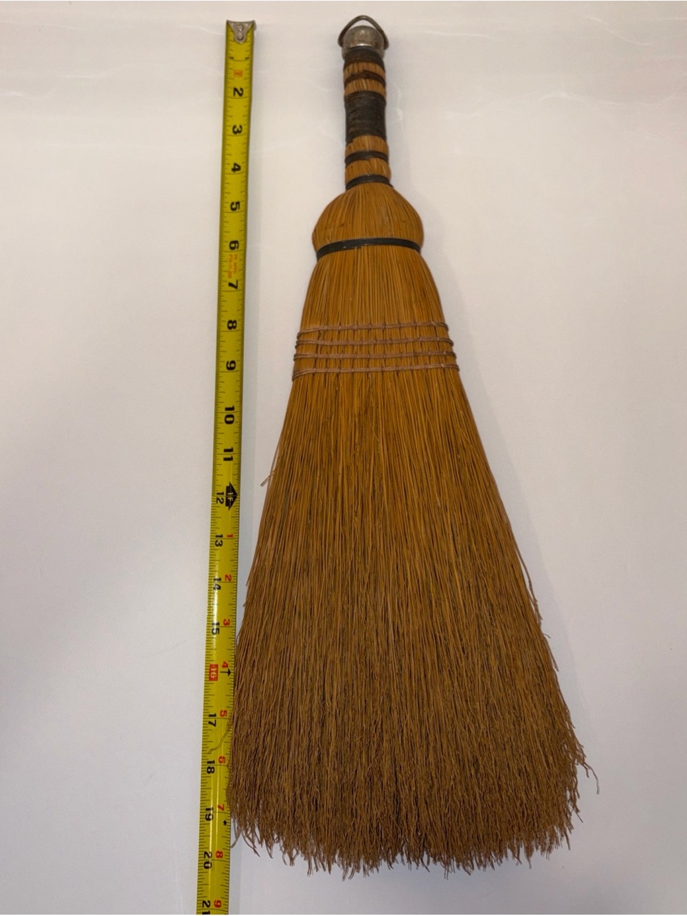 Handcrafted Natural Straw Whisk Broom
